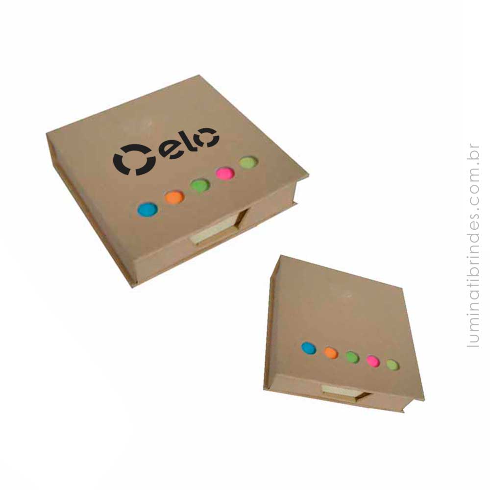 Bloco para Anotação Natural com Post it