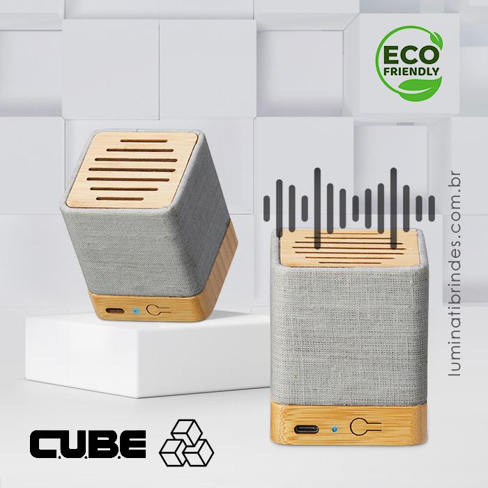 Caixa de Som Tech Cube Sem fio