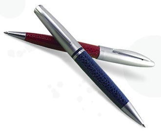 Caneta ESFERO COURO NEW