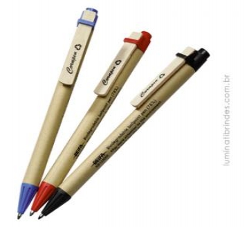 Caneta ECO em Papel Reciclado
