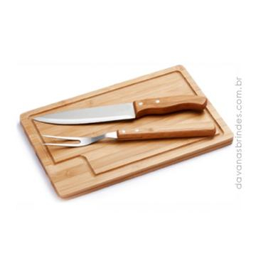 Kit churrasco Bamboo TRIO