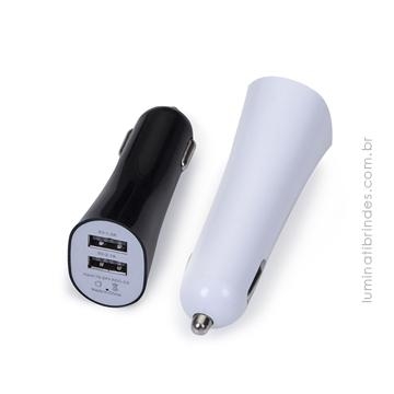 Adaptador USB Para carro White 