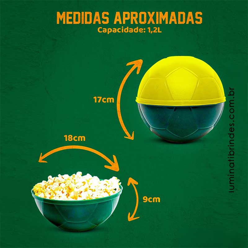 Pipoqueira Bola World Cup