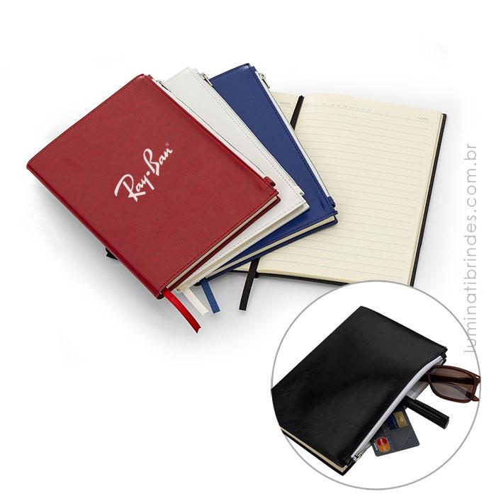 Caderno Paper Zipper