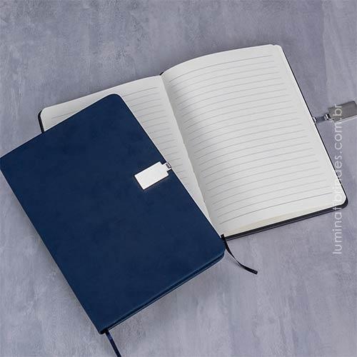 Caderno de Anotações com Fecho Iron