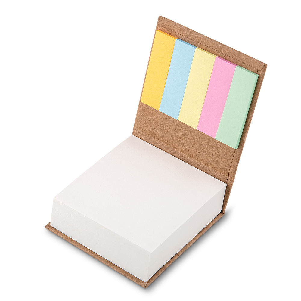 Bloco para Anotação Natural com Post it 