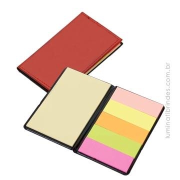 Bloco Post It Leather Color