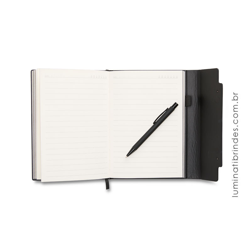Caderno Essenza Personalizado com Fecho Imantado