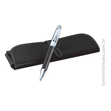 Caneta BLACK LEATHER PEN