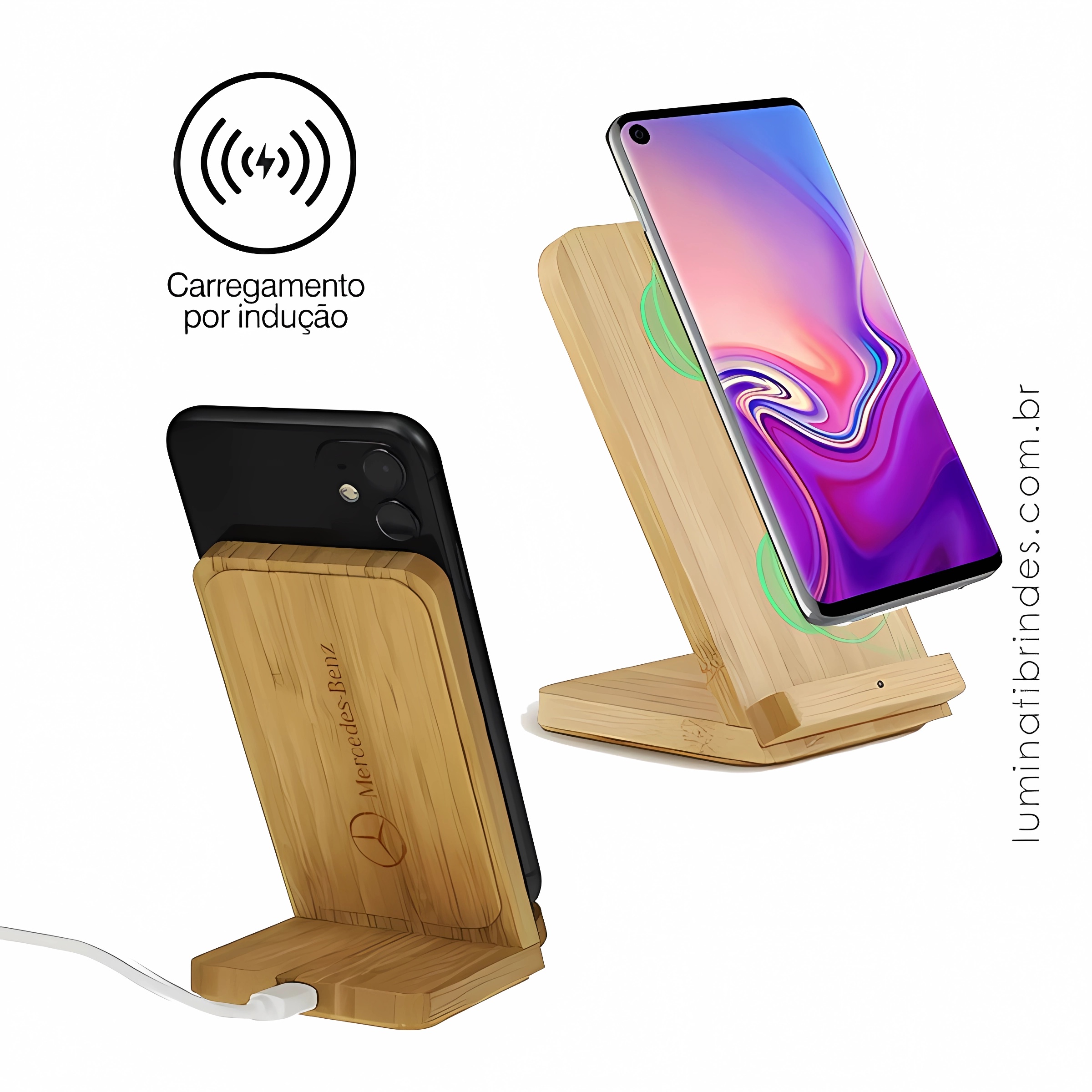 Suporte de Celular Bambu Wireless Charger