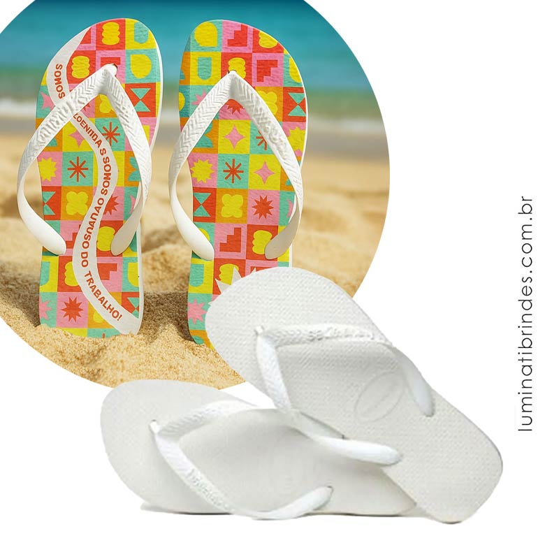 Sandália White Top Premium