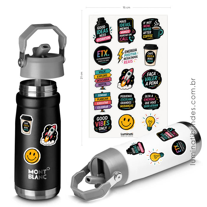Garrafa TRX com Cartela Sticker — DV100341141