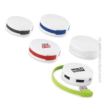 Hub USB Round Personalizado