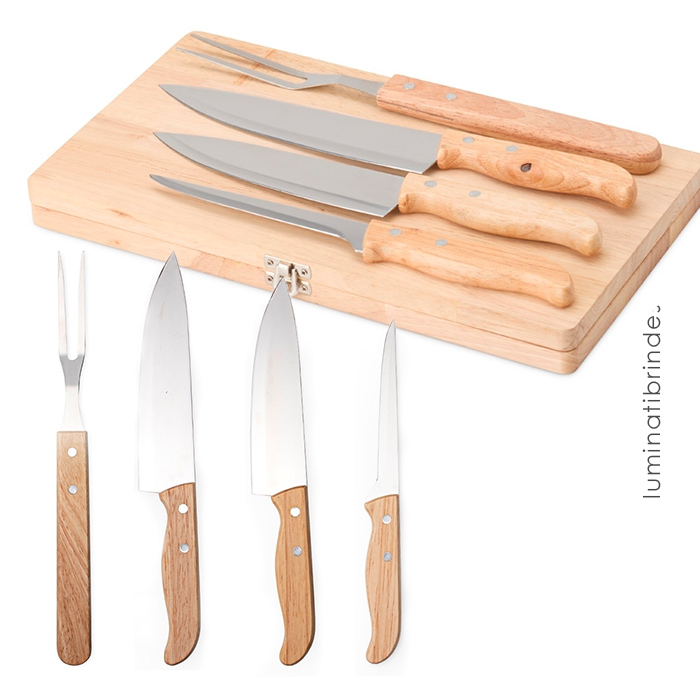 Conjunto Cortez 4 Peças para Churrasco
