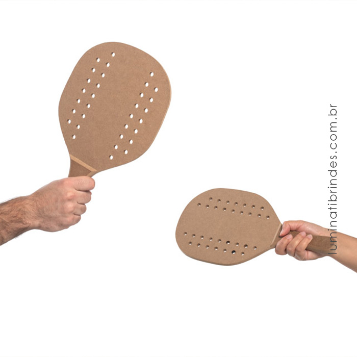 Raquetes Frescobol Sollet com Bola