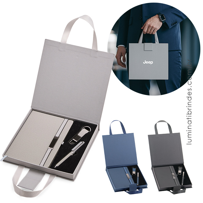Kit Office Elements com Embalagem de Presente