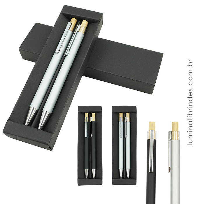 Kit Esfero Lapiseira Ekko Duo Clássico