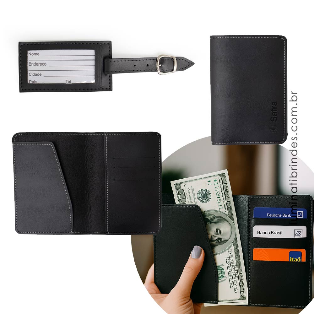Conjunto Pass Passport e Tag