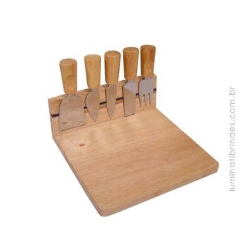 Kit queijo Wood Magnet