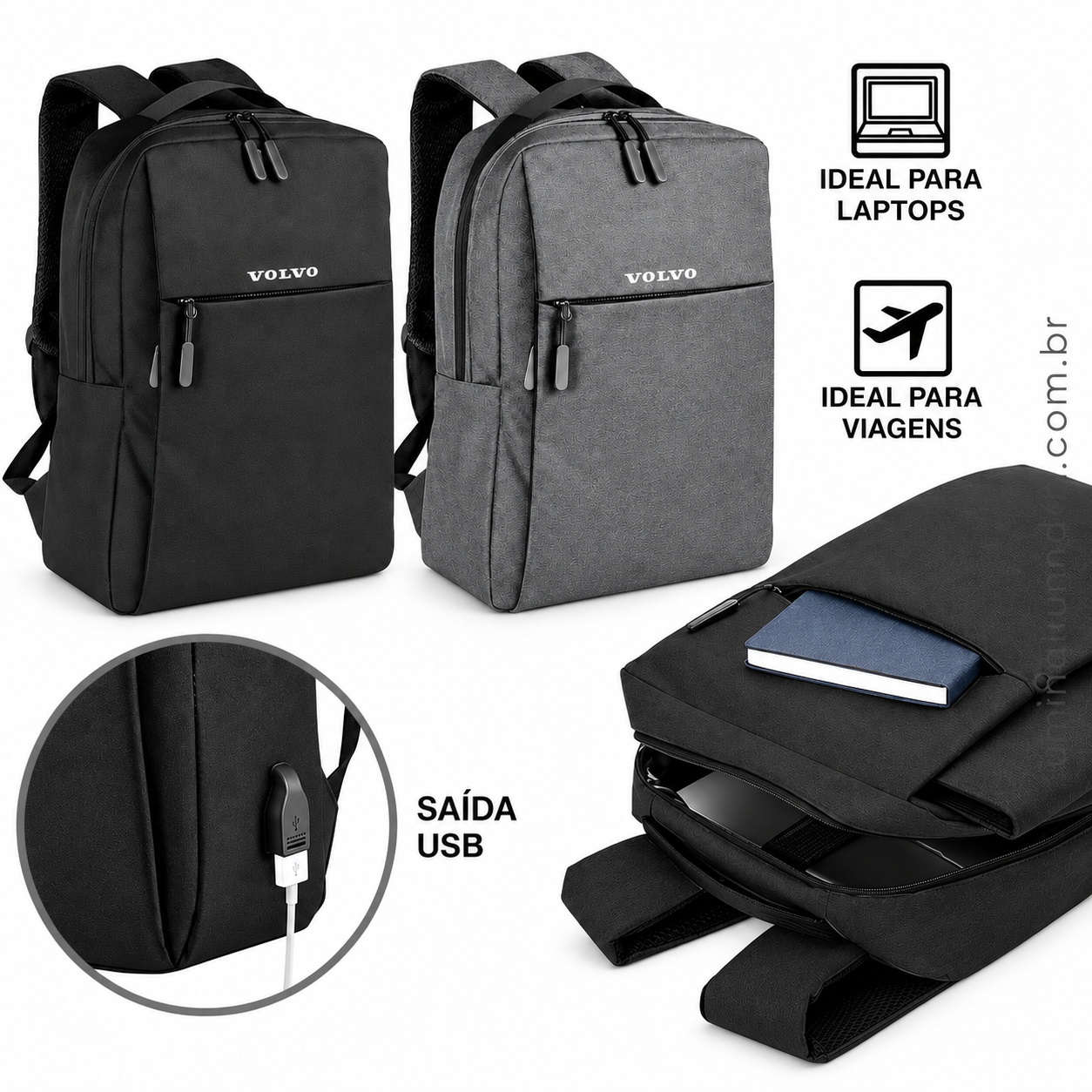 Mochila  Executiva Bridge USB — DV759072