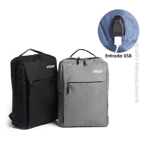 Mochila  Executiva Bridge USB