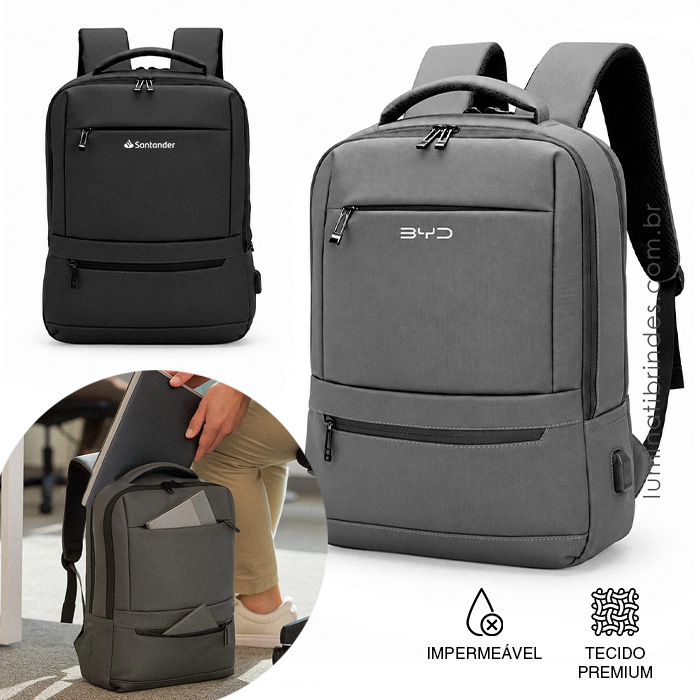 Mochila Travel Conexão USB