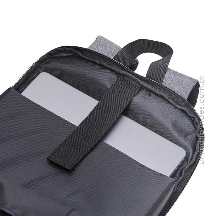 Mochila Grey RPET Cyclos Notebook