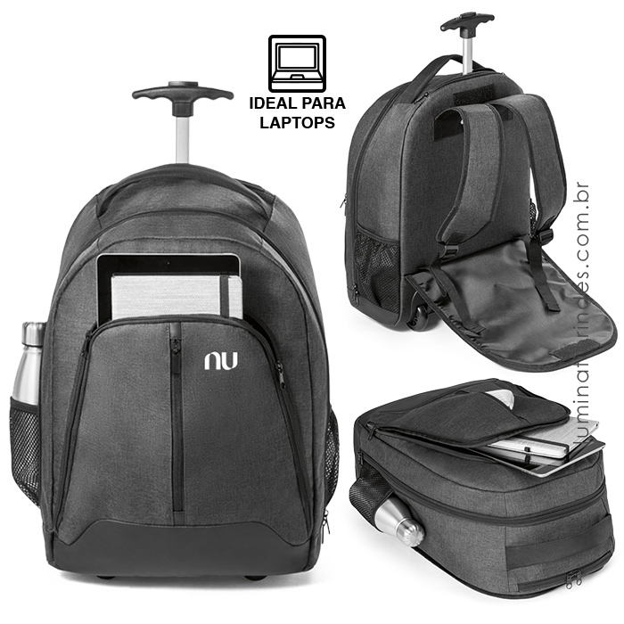 Mochila com Rodinhas 21 litros Eindhoven