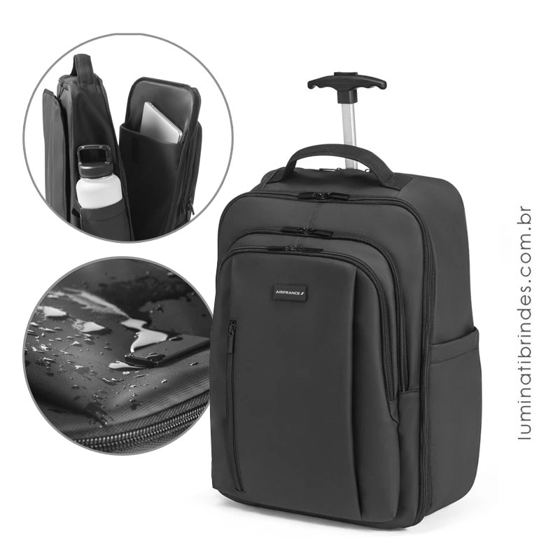 Mochila Executiva Trolley Seville Impermeável