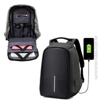 Mochila Bobby AntiFurto USB