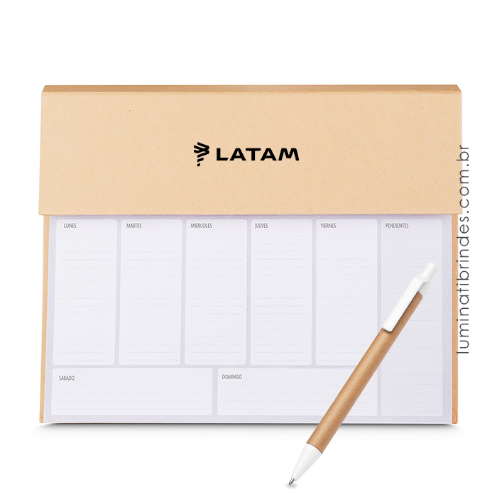 Bloco Planner New Day Kraft