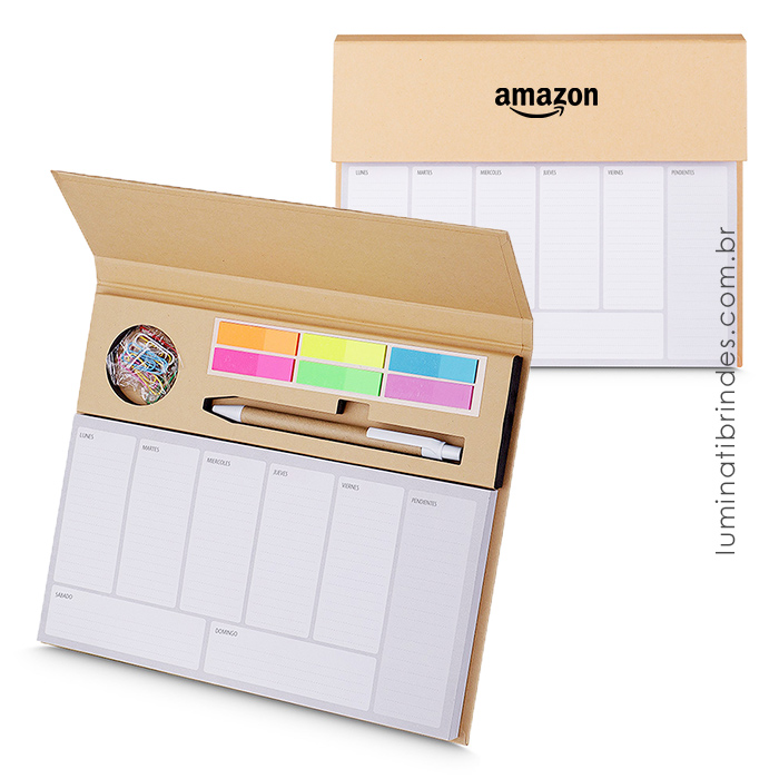 Bloco Planner New Day Kraft