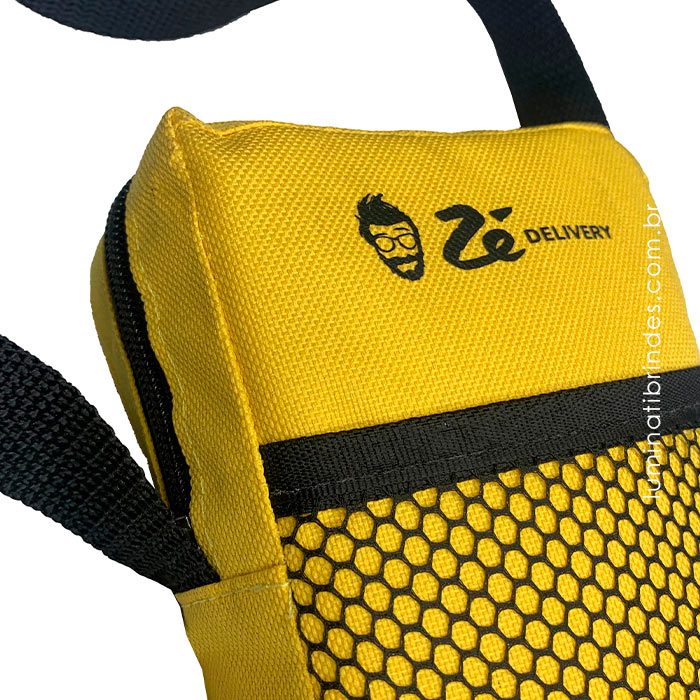 Shoulder bag em Nylon Print