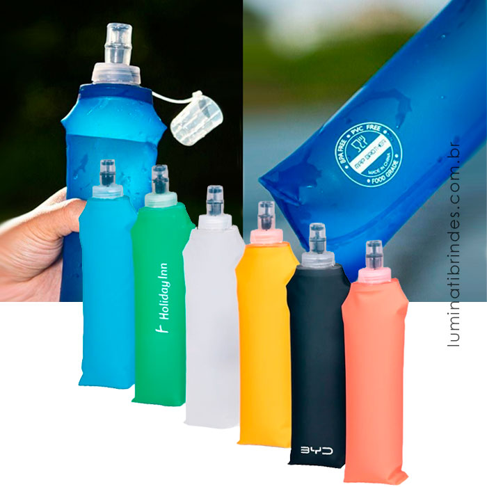 Squeeze Dobrável 500ml Running